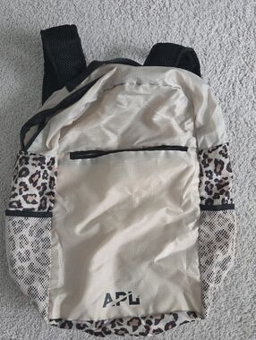 NWOT APL Backpack with Leopard Print Accents